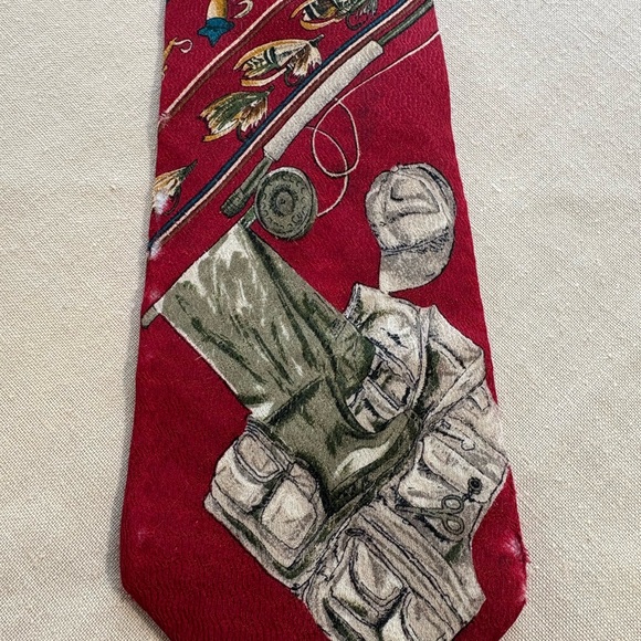 American Angler Other - American Angler  Red Outdoor Adventure Tie